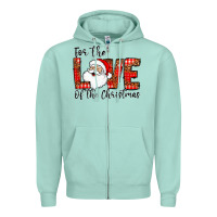 Seafoam for the of the christmas Zipper Hoodie - CowhideDigitalArt