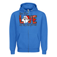 True Royal for the of the christmas Zipper Hoodie - CowhideDigitalArt