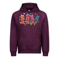 Mauve Wine mexican christmas Urban Hoodie - MaliasSmallBusiness