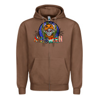 Chestnut halloween Zipper Hoodie - CowhideDigitalArt