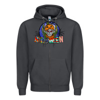 Smoke halloween Zipper Hoodie - CowhideDigitalArt