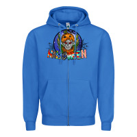 True Royal halloween Zipper Hoodie - CowhideDigitalArt