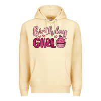 Pina Colada birthday girl cupcake Premium Hoodie - MaliasSmallBusiness
