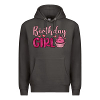 Smoke birthday girl cupcake Premium Hoodie - MaliasSmallBusiness