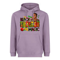 Lavender black teacher  magic Heavyweight Hoodie - AdoDesignShop