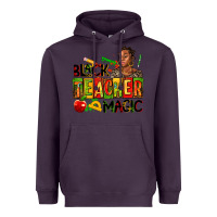 Plum black teacher  magic Heavyweight Hoodie - AdoDesignShop