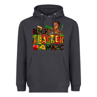 Smoke black teacher  magic Heavyweight Hoodie - AdoDesignShop
