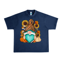 Navy Western Fall gnome Urban Heavy Tee - RanaPortraitStore