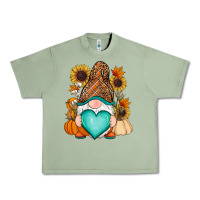 Oil Green Western Fall gnome Urban Heavy Tee - RanaPortraitStore