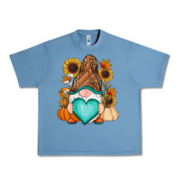 Pebble Blue Western Fall gnome Urban Heavy Tee - RanaPortraitStore