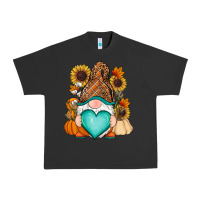 Pigment Black Western Fall gnome Urban Heavy Tee - RanaPortraitStore