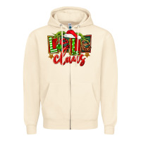 Sandshell christmas lele claus Zipper Hoodie - FaDigitalArtStudio