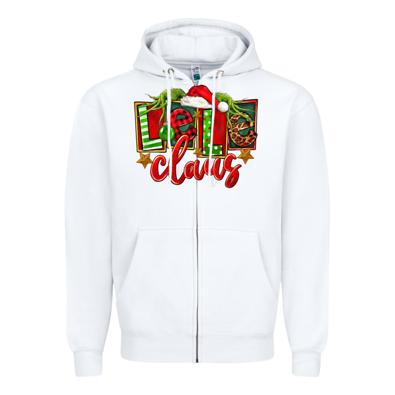 Christmas Lele Claus Zipper Hoodie by FaDigitalArtStudio | Teevron
