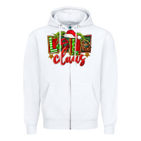 White christmas lele claus Zipper Hoodie - FaDigitalArtStudio