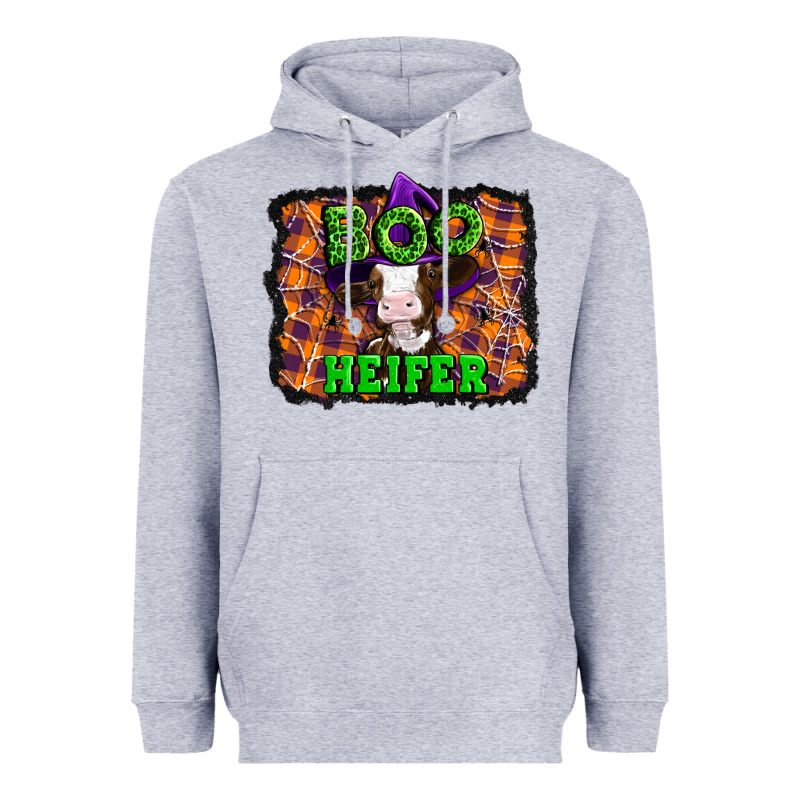 Boo Heifer Halloween Heavyweight Hoodie by Artiststas | Teevron