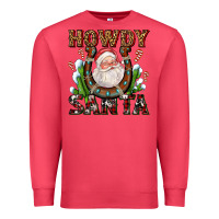 Cardinal howdy santa Premium Sweatshirt - AdoDesignShop