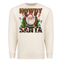 Sandshell howdy santa Premium Sweatshirt - AdoDesignShop