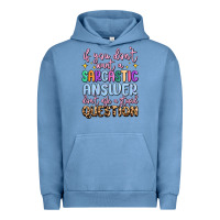 Pigment Pebble Blue if you don't want sarcastic answer Urban Hoodie - MaliasSmallBusiness