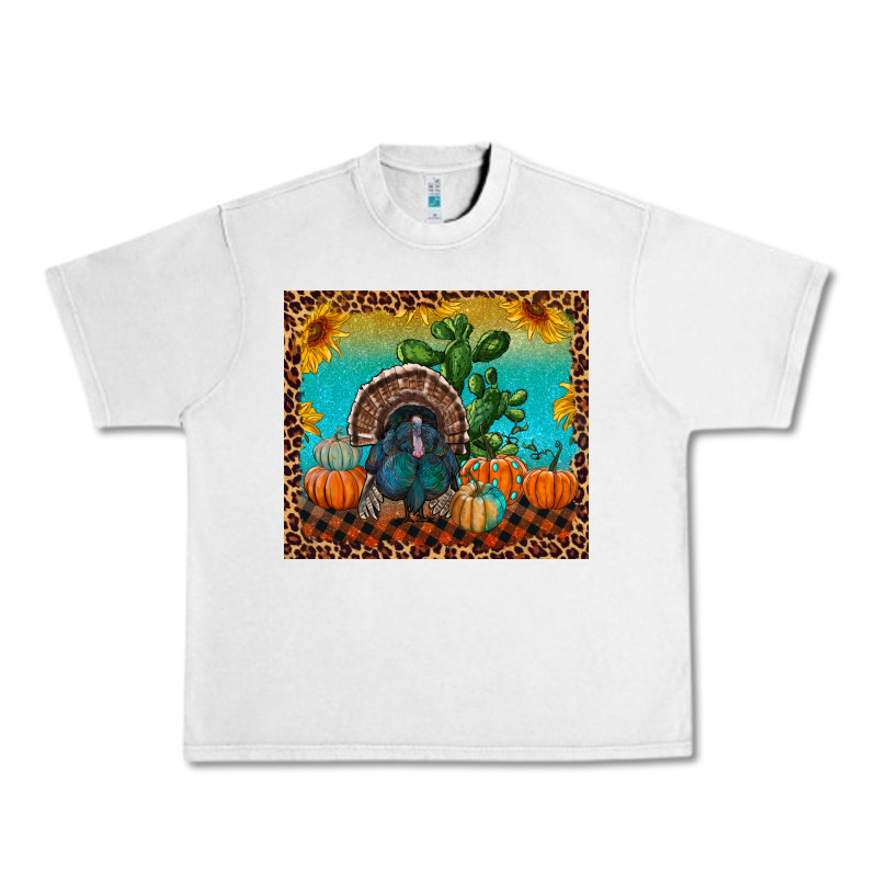 Western Fall Thanksgiving Turkey Urban Heavy Tee by RanaPortraitStore | Teevron