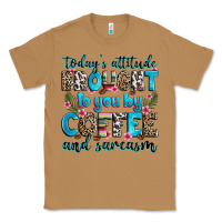 Toasted Coconut today's attitude brought to you by coffee and sarc Classic Tee - Zillion Design Studio
