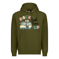 Army Green back that thing up Premium Hoodie - MaliasSmallBusiness