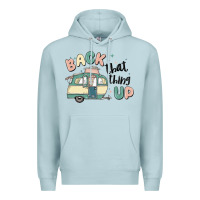 Blue Mist back that thing up Premium Hoodie - MaliasSmallBusiness