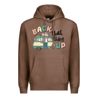 Chestnut back that thing up Premium Hoodie - MaliasSmallBusiness
