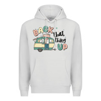 Dove Grey back that thing up Premium Hoodie - MaliasSmallBusiness
