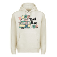 Oatmeal Heather back that thing up Premium Hoodie - MaliasSmallBusiness