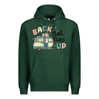 Sports Green back that thing up Premium Hoodie - MaliasSmallBusiness