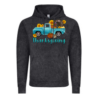 Vintage Black thanksgiving truck turkey Vintage Hoodie - AdoDesignShop