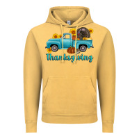 Vintage Mustard thanksgiving truck turkey Vintage Hoodie - AdoDesignShop