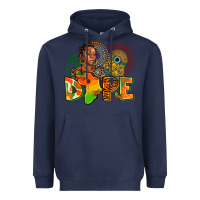 Navy dope juneteenth Heavyweight Hoodie - AdoDesignShop
