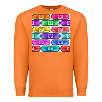 Carrot plaster seamless pattern Premium Sweatshirt - BundleAndBundleShop
