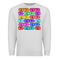Dove Grey plaster seamless pattern Premium Sweatshirt - BundleAndBundleShop