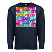 Navy plaster seamless pattern Premium Sweatshirt - BundleAndBundleShop