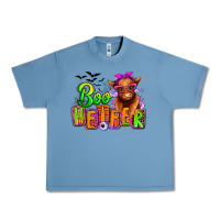 Pebble Blue Boo Heifer baby Cow Urban Heavy Tee - RanaPortraitStore