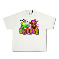 Pistachio Boo Heifer baby Cow Urban Heavy Tee - RanaPortraitStore