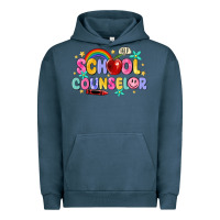 Pigment Midnight Navy school counselor Urban Hoodie - MaliasSmallBusiness
