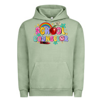 Pigment Oil Green school counselor Urban Hoodie - MaliasSmallBusiness