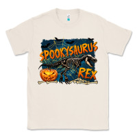 Natural Spooky Saurus Rex Classic Tee - texasbilliewilder