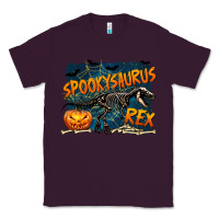 Plum Spooky Saurus Rex Classic Tee - texasbilliewilder