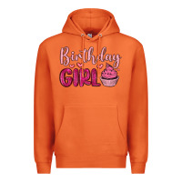 Carrot birthday girl cupcake Premium Hoodie - MaliasSmallBusiness