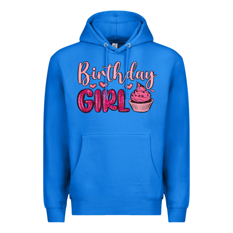 Birthday Girl Cupcake Premium Hoodie by MaliasSmallBusiness | Teevron