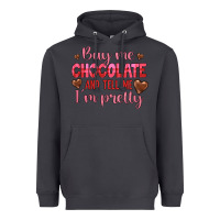 Smoke buy me chocolate and tell me i'm pretty Heavyweight Hoodie - JahusDesignShop