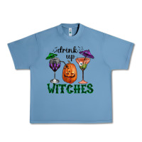 Pebble Blue Drink Up Witches Halloween Urban Heavy Tee - RanaPortraitStore
