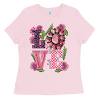 Bubblegum Pink walentine's day love gemstones Ladies Tee - BarkalooDesign