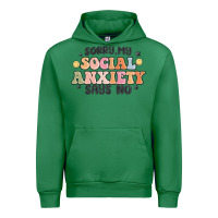 Emerald sorry my social anxiety says no Urban Hoodie - MaliasSmallBusiness