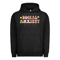 Pigment Black sorry my social anxiety says no Urban Hoodie - MaliasSmallBusiness