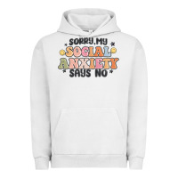 Pigment Lunar Rock sorry my social anxiety says no Urban Hoodie - MaliasSmallBusiness